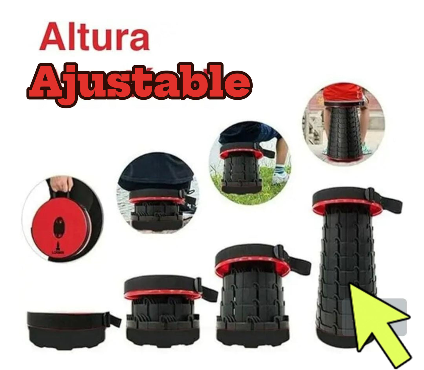 Silla retráctil multiusos