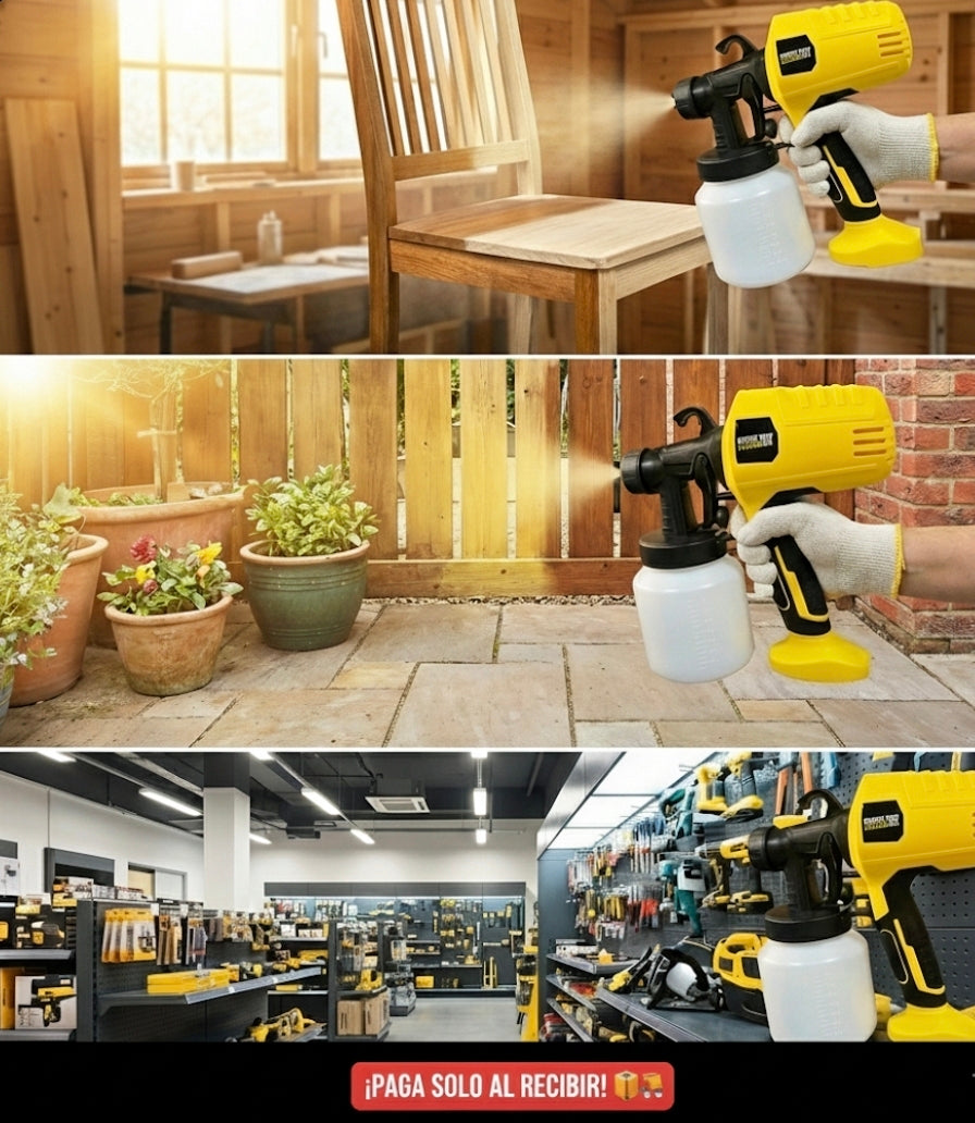 Pistola Pulverizadora de Pintura Eléctrico