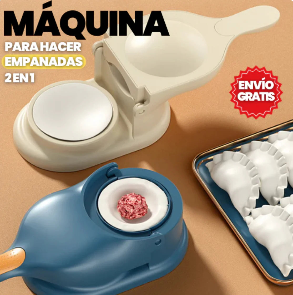 NUEVA MÁQUINA PARA HACER EMPANADAS 2 EN 1